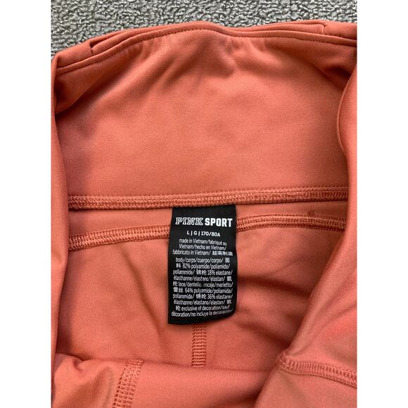Pink Sport Victoria Secret Full Length Leggings Size Large - Picture 6 of 10